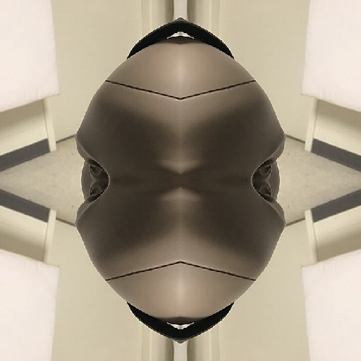 Acoustic Protector fixture pattern with mirror symmetry, reflecting scientific precision, from wallpaper⁶.