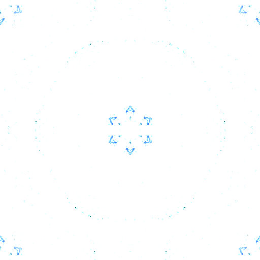 A seamless repeating pattern of anatomical illustrations, arranged in a symmetrical kaleidoscope formation, on a wallpaper⁶ self-adhesive sheet.