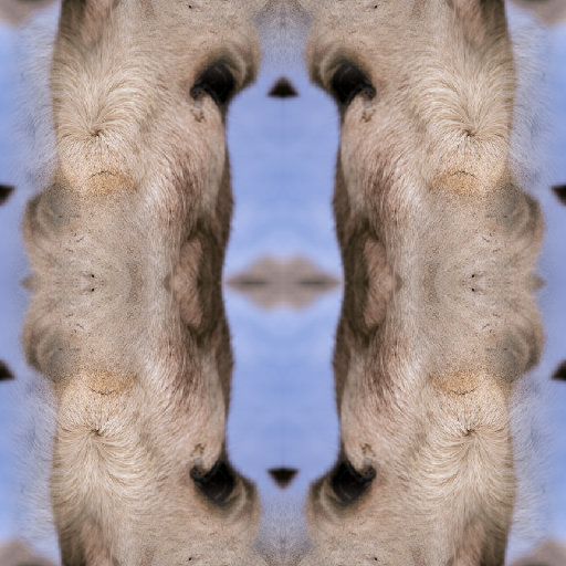 Supernova Elements pattern with Mirror symmetry, inspired by astrofizyka, featuring scientific elements and cosmic dust.