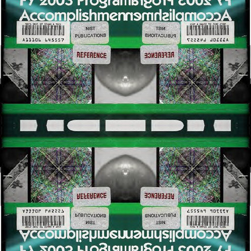 Molecular Physics atomic lattice pattern with mirror symmetry, showcasing repeating geometric shapes and lines. Self-adhesive wallpaper.