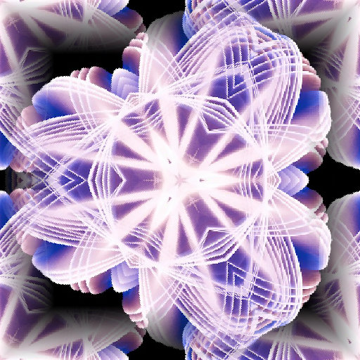 Close-up of hexagonal tessellation pattern wallpaper in Hex symmetry mode, inspired by Topology.